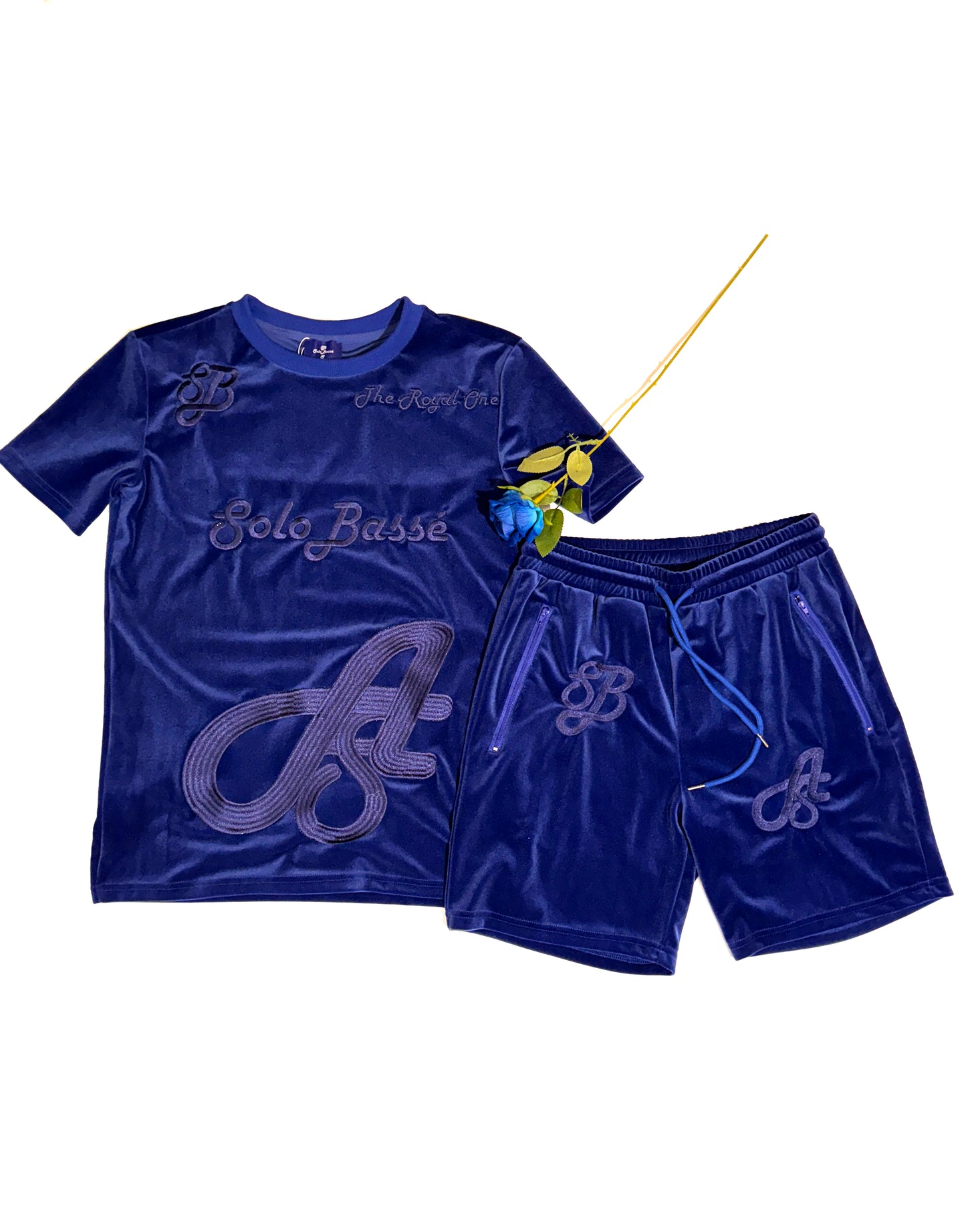 SoloBassé's Blue Velvet Set – Men’s Designer Fit