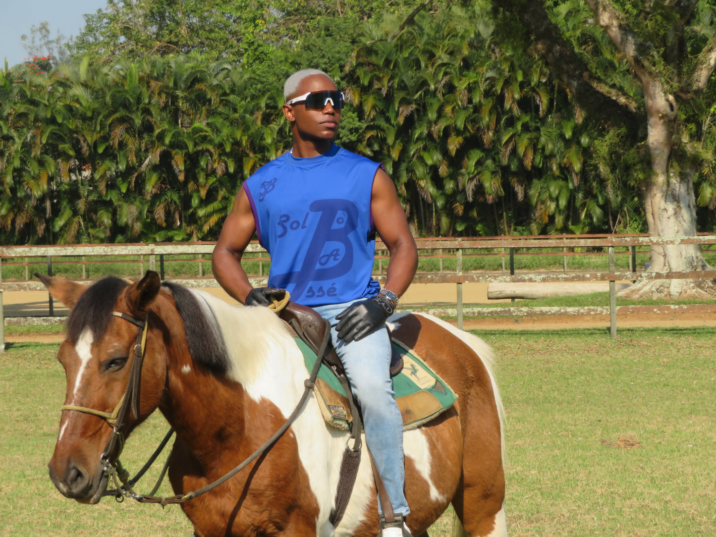 The Royal Blue B Vest