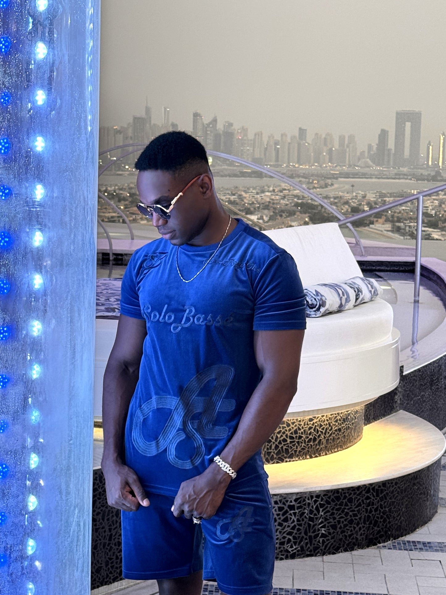 SoloBassé's Blue Velvet Set – Men’s Designer Fit