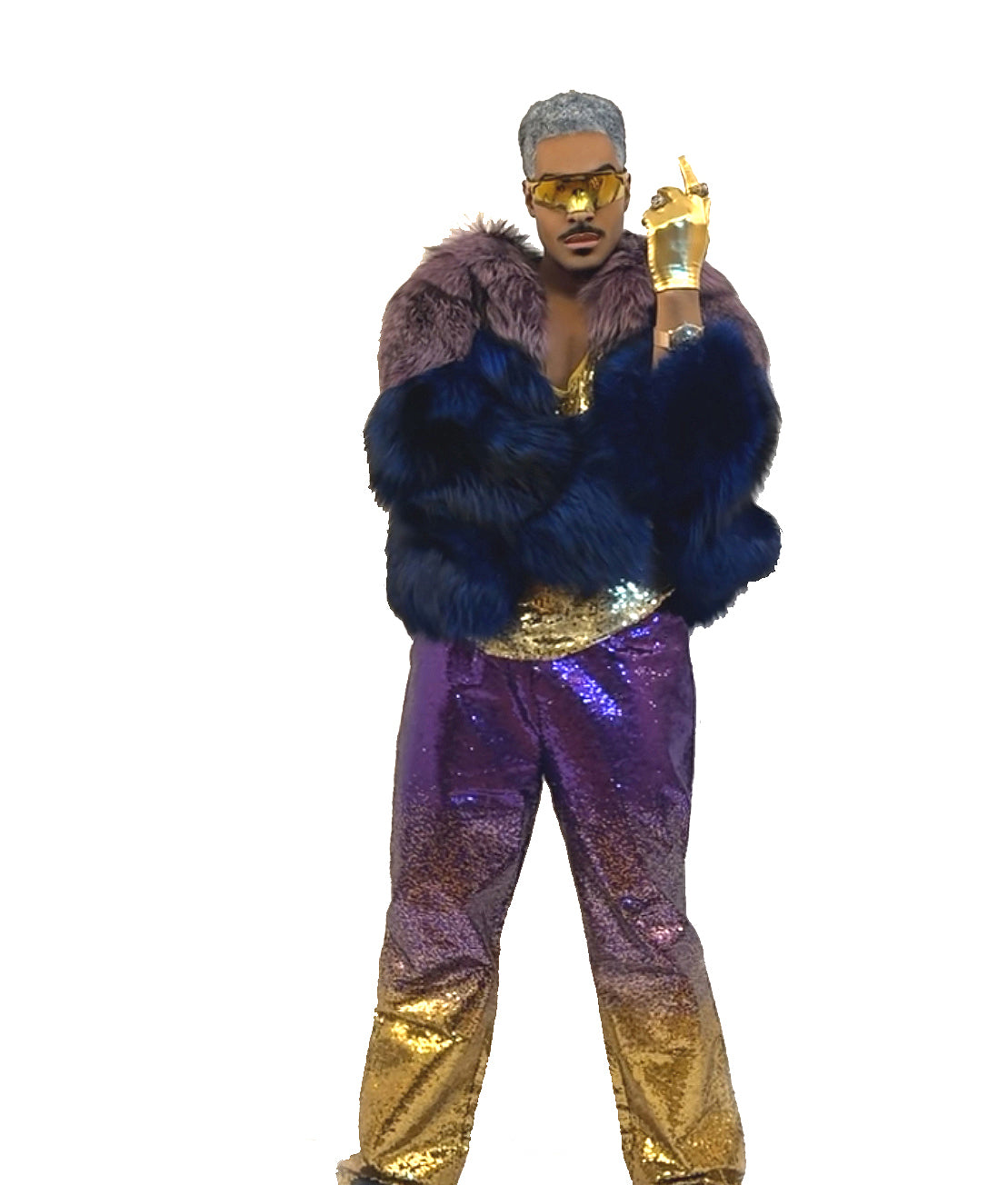 SoloBassé's Fur Hooded luxury Coat
