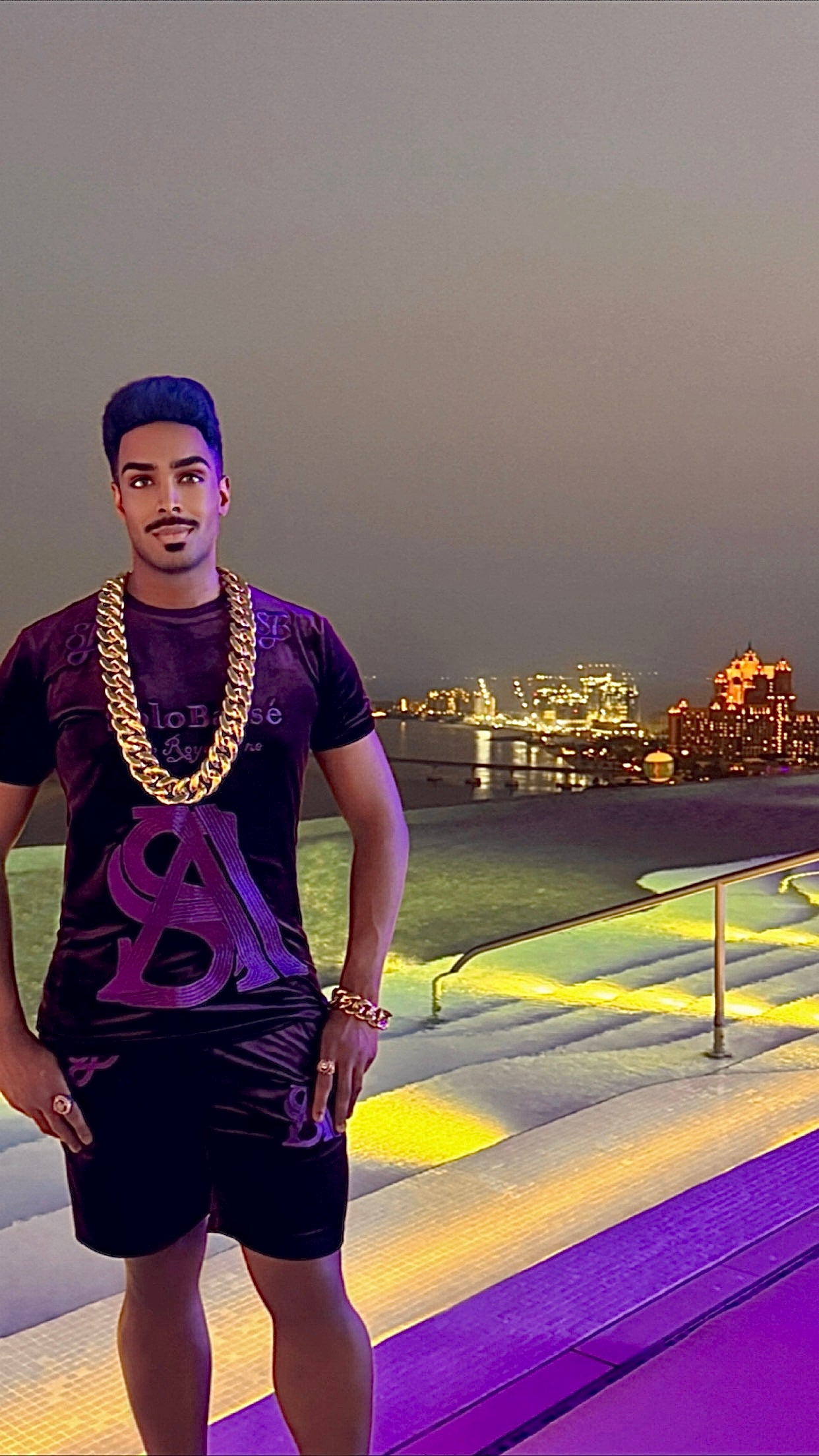 SoloBassé's Purple Velvet Set – Men’s Designer Fit
