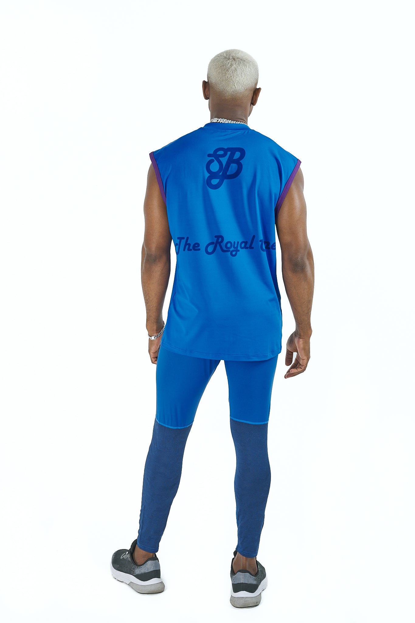 The Royal Blue B Vest