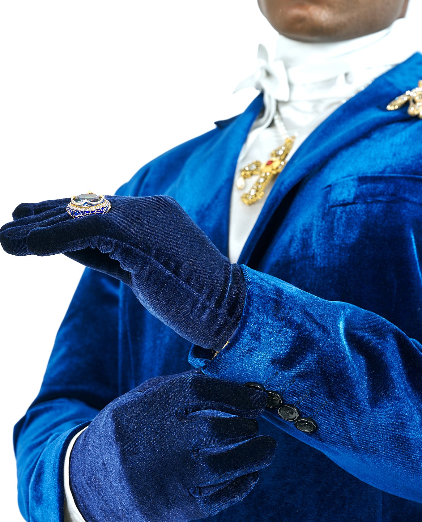 VELVET JACKETS | SoloBassé's Blue Velvet Jacket
