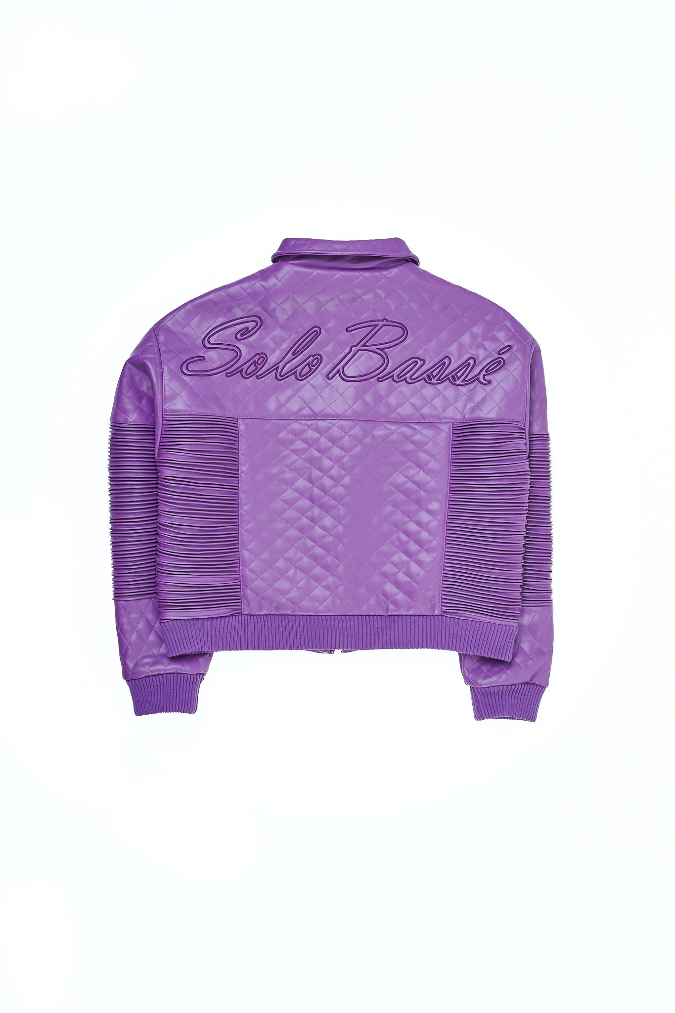 SoloBassé's Purple Leather Jacket | Ken Purple Power
