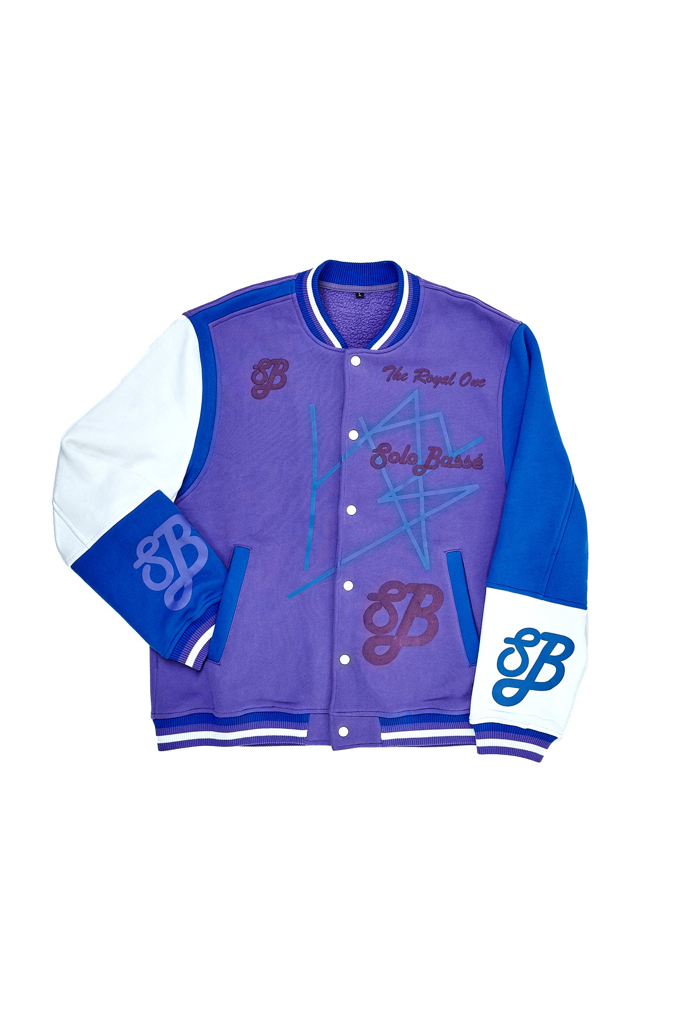 SoloBassé's Purple Bomber Baseball Jacket