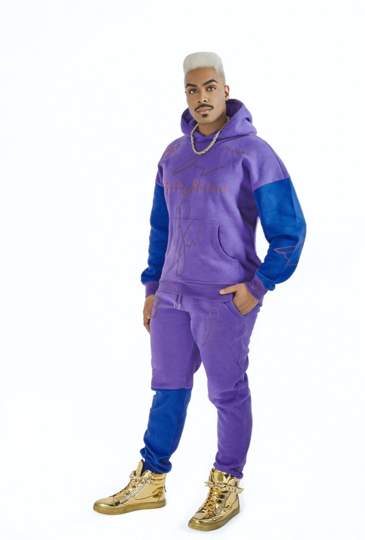 SoloBassé's Signature Luxury Men's Hoodie Set