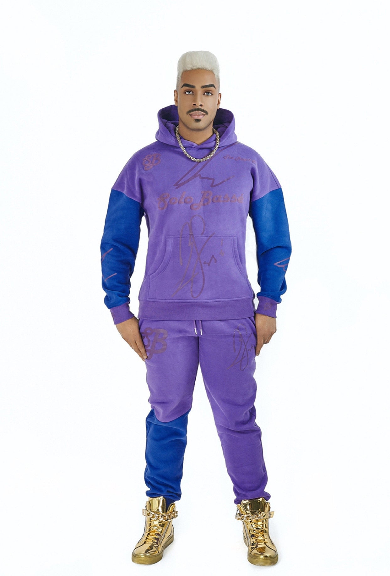 SoloBassé's Signature Luxury Men's Hoodie Set