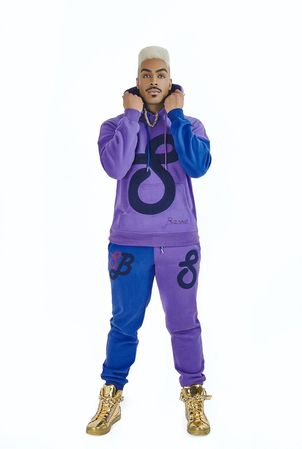 SoloBassé's S Super Luxury Men’s Hoodie Set