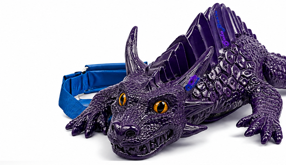 SoloBassè's Drakon, Dragon Backpack | Premium 3D Dragon Designer Backpack