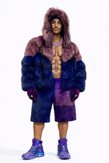 THE IMPERIAL WOLF | Men’s Fur Coat & Jacket | Hooded Luxury Jacket | By SoloBassé