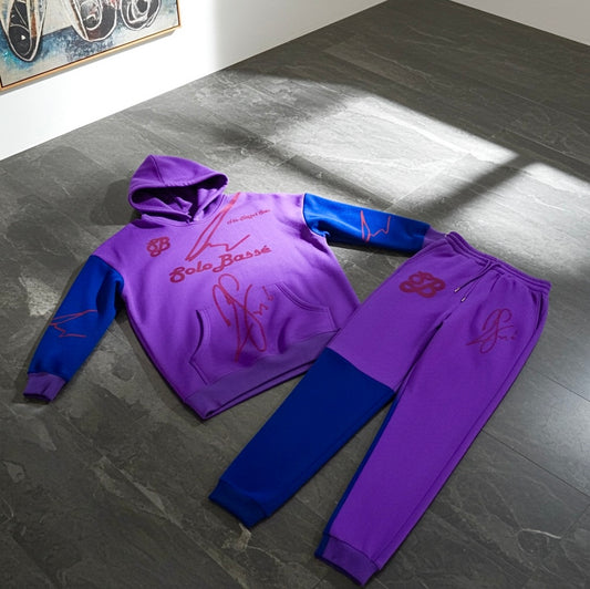 The Royal Ascension | Luxury Men's Designer Hoodie Set | African Royal Sportswear | Solobassé