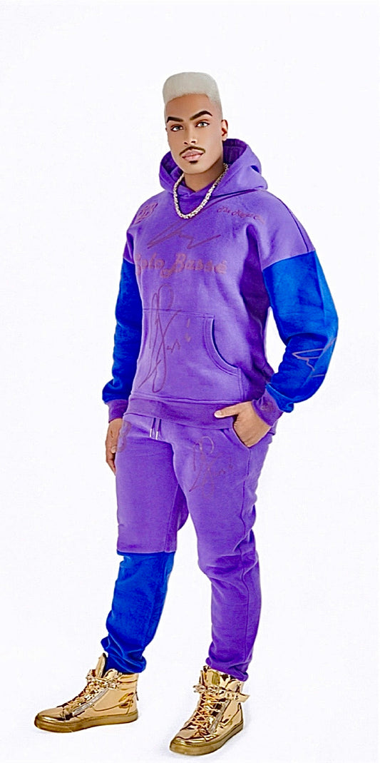 The Royal Ascension | Luxury Men's Designer Hoodie Set | African Royal Sportswear | Solobassé