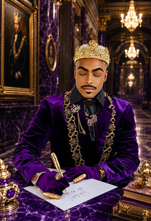 VELVET JACKETS |SoloBassé's Purple Velvet Jacket
