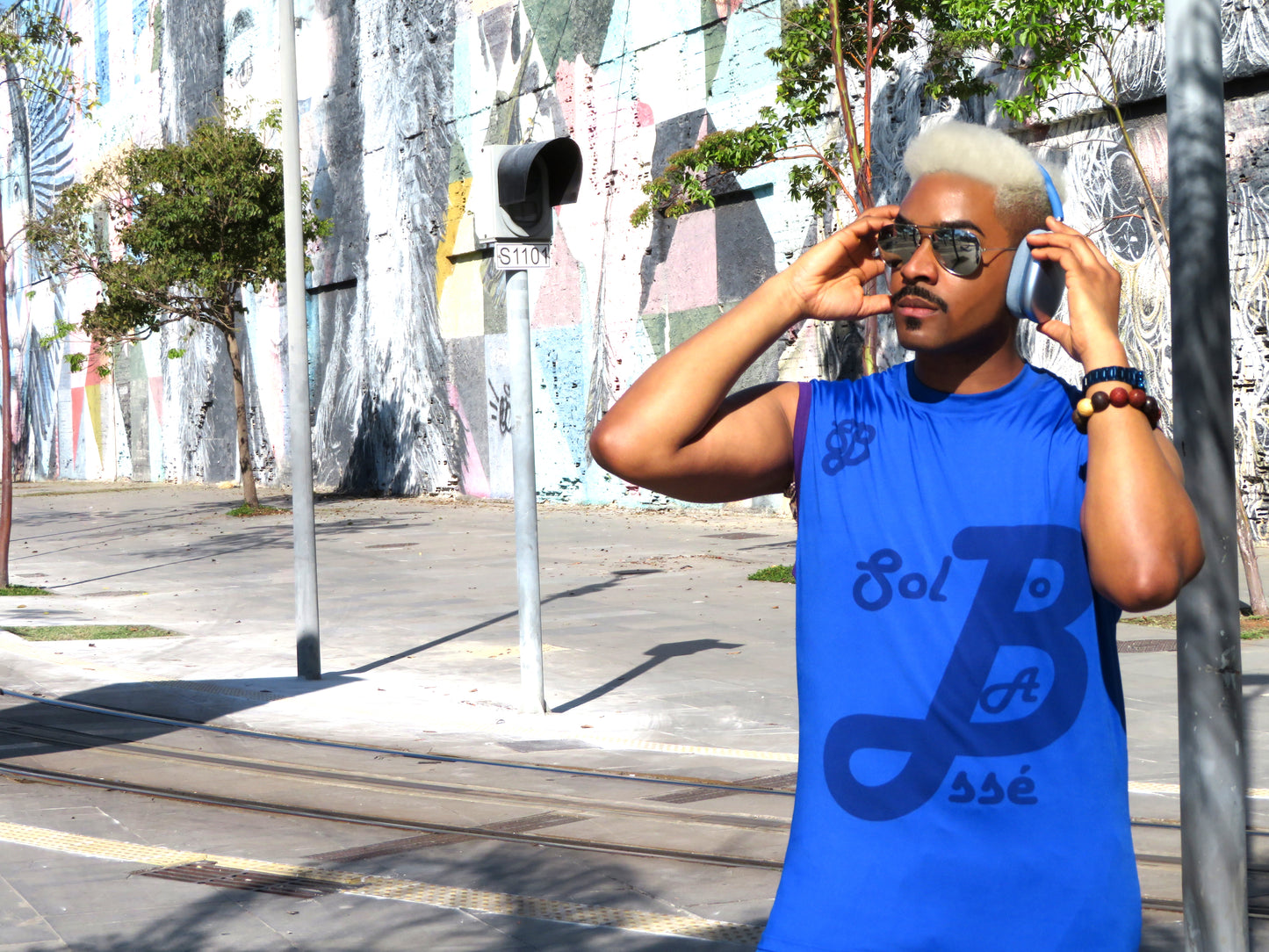 The Royal Blue B Vest