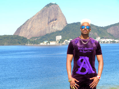 SoloBassé's Purple Velvet Set – Men’s Designer Fit