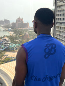 The Royal Blue B Vest
