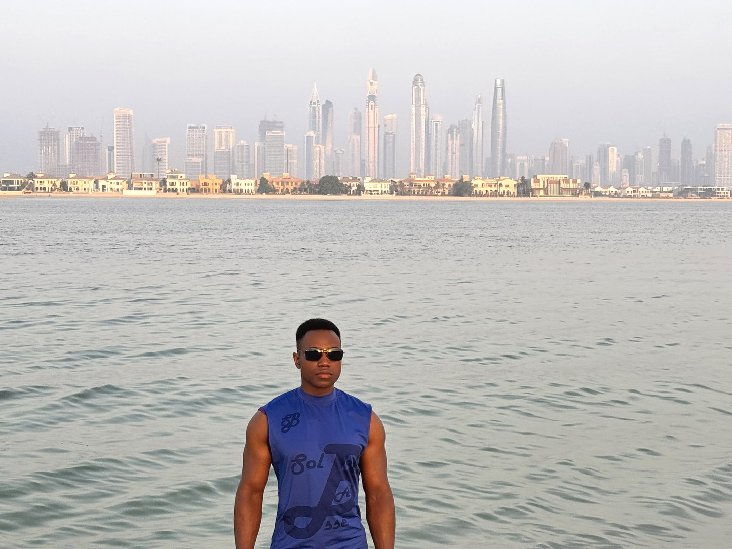 The Royal Blue B Vest