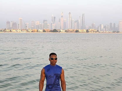 The Royal Blue B Vest