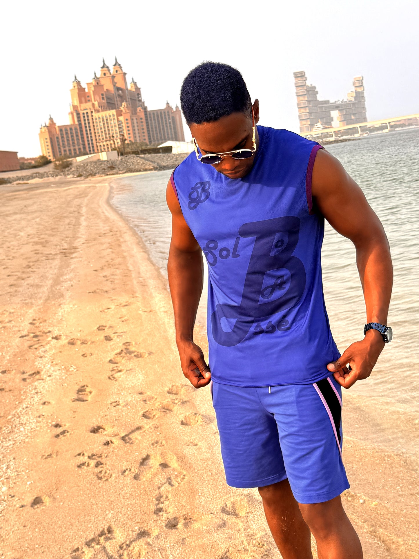 The Royal Blue B Vest