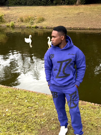 SoloBassé's Blue Magic Luxury Menswear Hoodie Set