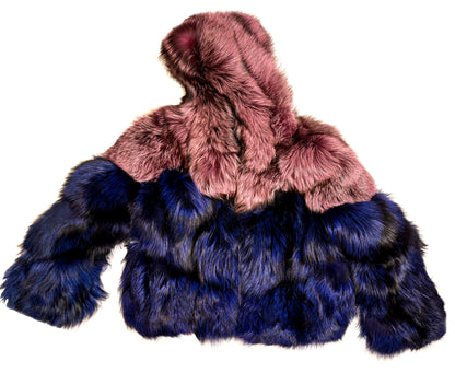 SoloBassé's Fur Hooded luxury Coat